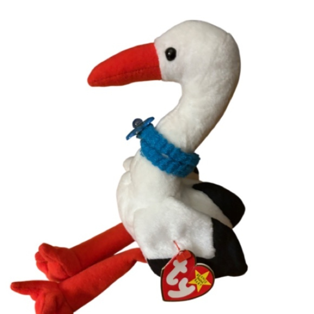 Stilts the Stork TY Beanie Baby. RARE TAG ERROR. 1998
Mint condition.
